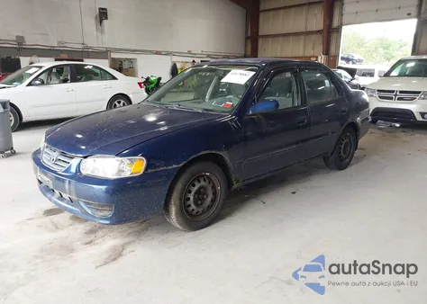 2001 Toyota Corolla Le z USA, uszkodzony, nr VIN 2T1BR12E41C445877